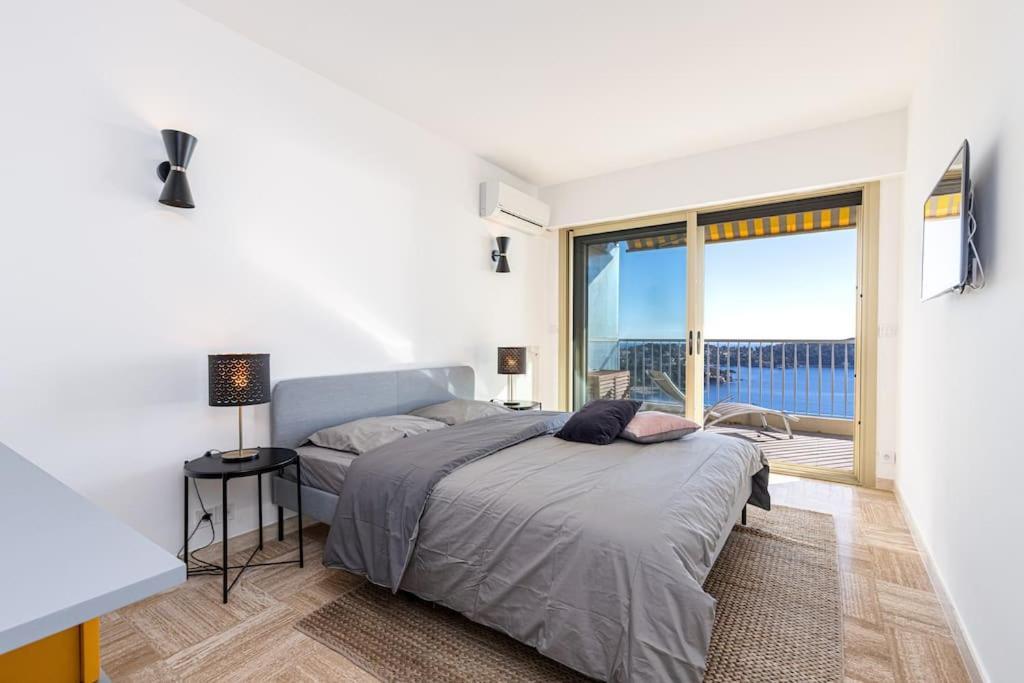 Villefranche Sur Mer:Appartement-Villa, Vue Mer, Jardin, Parking. Exterior foto